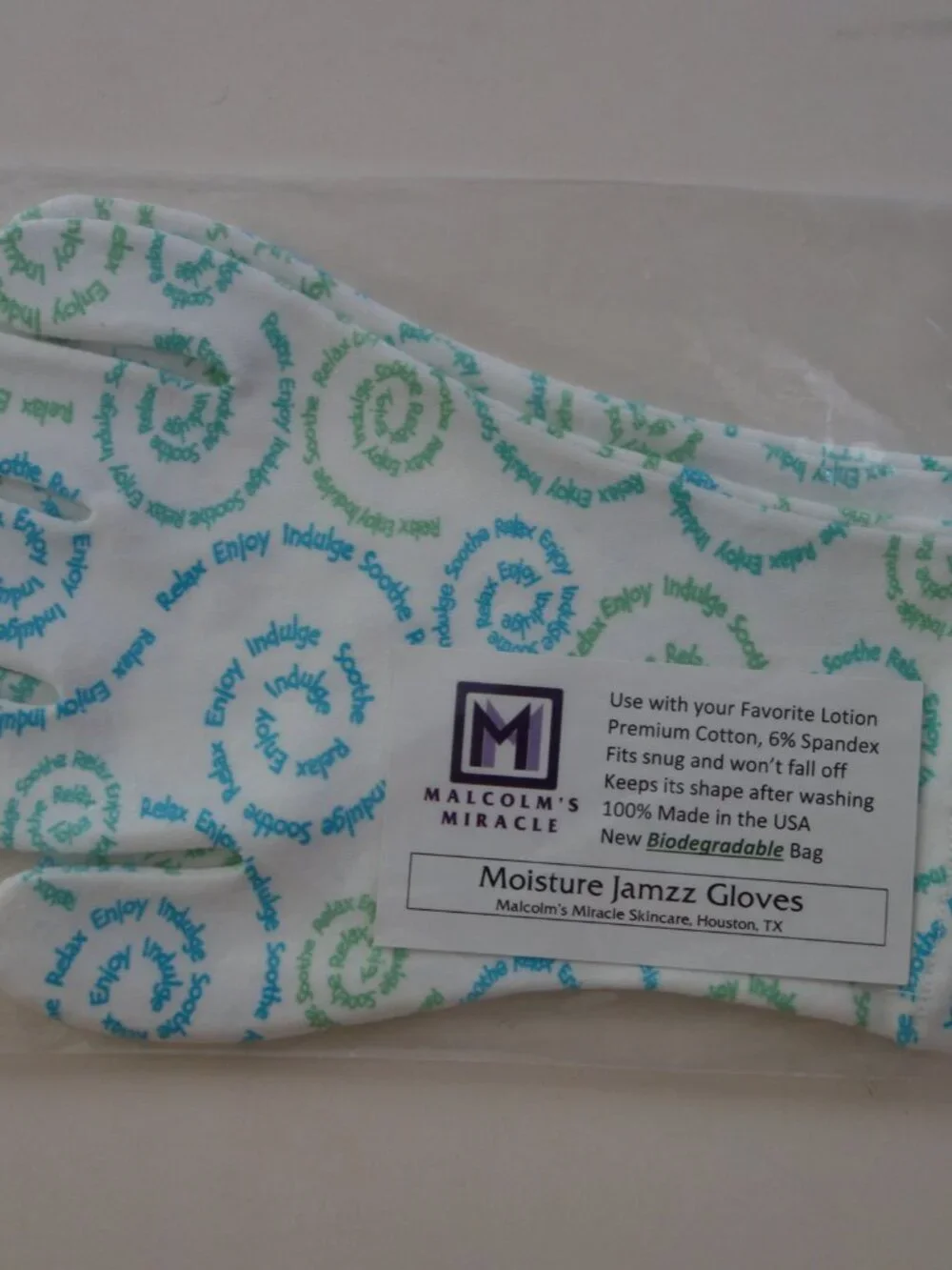 Moisture Jamzz Gloves MALCOLM'S MIRACLE 100% MADE IN USA